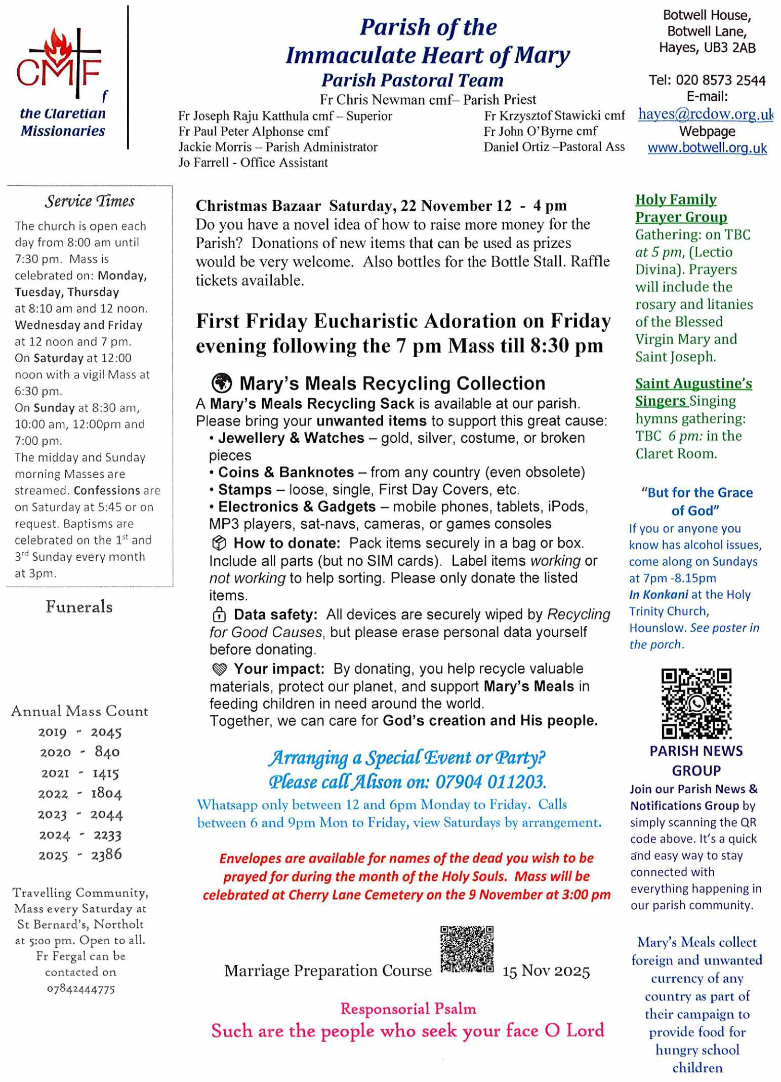 Weekly Newsletter 02 11 25